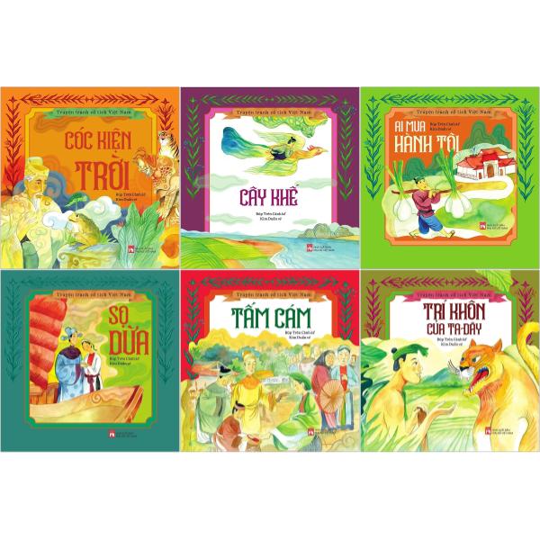 Combo Sách Truyện Tranh Cổ Tích Việt Nam (Bộ 6 Cuốn)