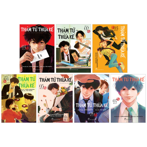 Combo Manga - Thám Tử Thừa Kế: Tập 1 - 7 (Bộ 7 Tập)
