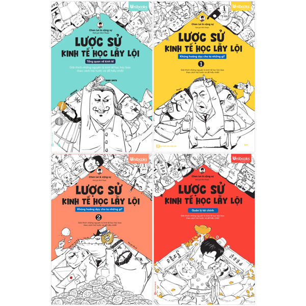 Combo Sách Lược Sử Kinh Tế Học Lầy Lội (Bộ 4 Cuốn)