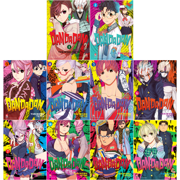 Combo Manga - Dan Da Dan: Tập 1 - 10 (Bộ 10 Tập)