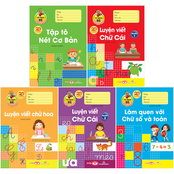Combo Sách Tủ Sách Bé Vào Lớp Một (Bộ 5 Cuốn)