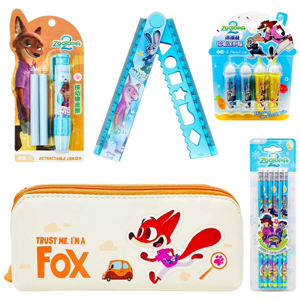 Bộ Dụng Cụ Học Sinh Zootopia - Nick Wilde