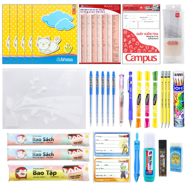 Bộ Dụng Cụ Học Tập Lớp 7