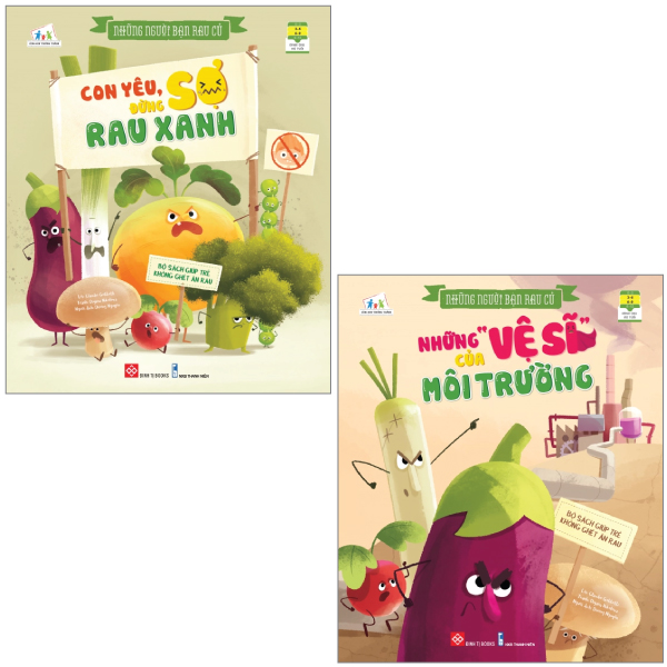 Sách Combo Sách Những Người Bạn Rau Củ: Những "Vệ Sĩ" Của Môi Trư� - Nikoleta Novak