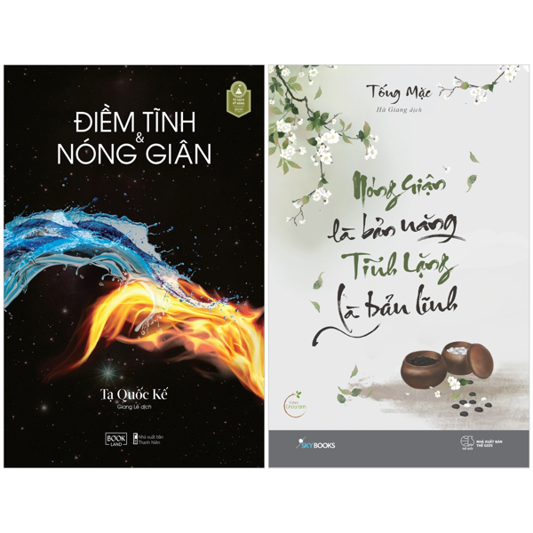 Combo Sách Điềm Tĩnh Và Nóng Giận + Nóng Giận Là Bản Năng - Tĩnh Lặng Là Bản Lĩnh (Bộ 2 Cuốn)