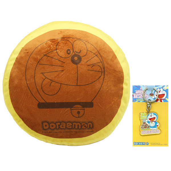 Gối Bông Hình Dorayaki	- Tặng Kèm Móc Khóa Doraemon Sinh Nhật