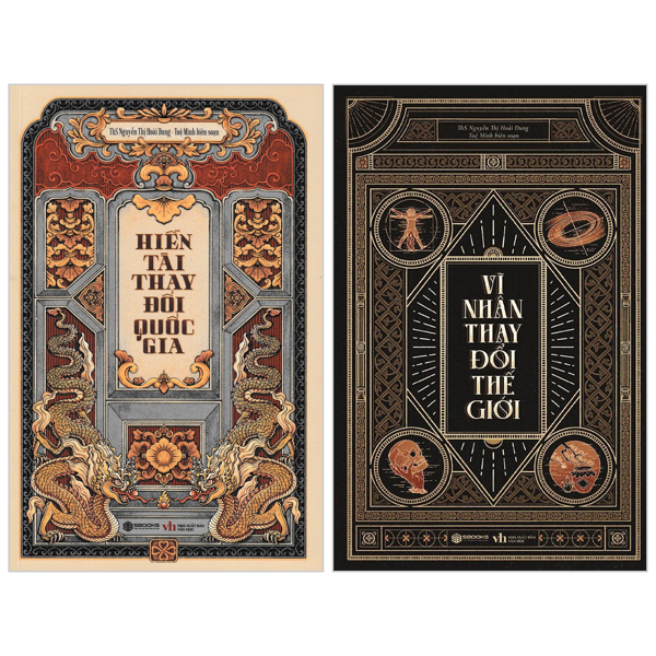 Sách Combo Sách Hiền Tài Thay Đổi Quốc Gia + Vĩ Nhân Thay Đổi Thế Gi� - ThS Nguyễn Thị Hoà Dung