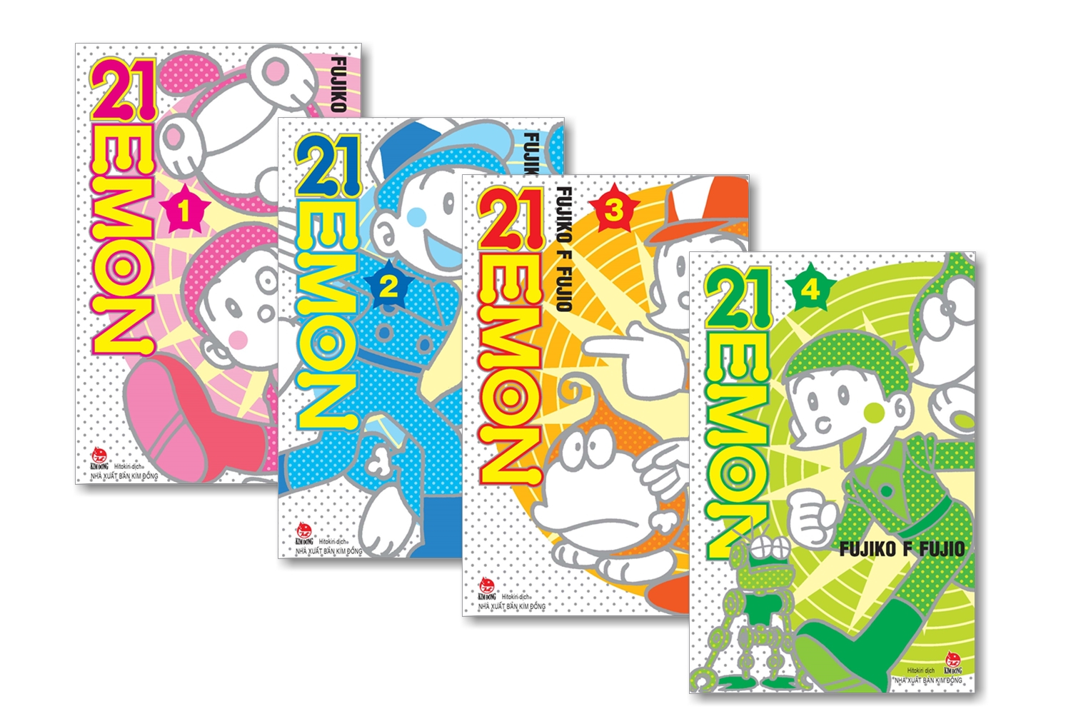 Truyện Tranh Combo Sách 21EMON (Bộ 4 Tập)