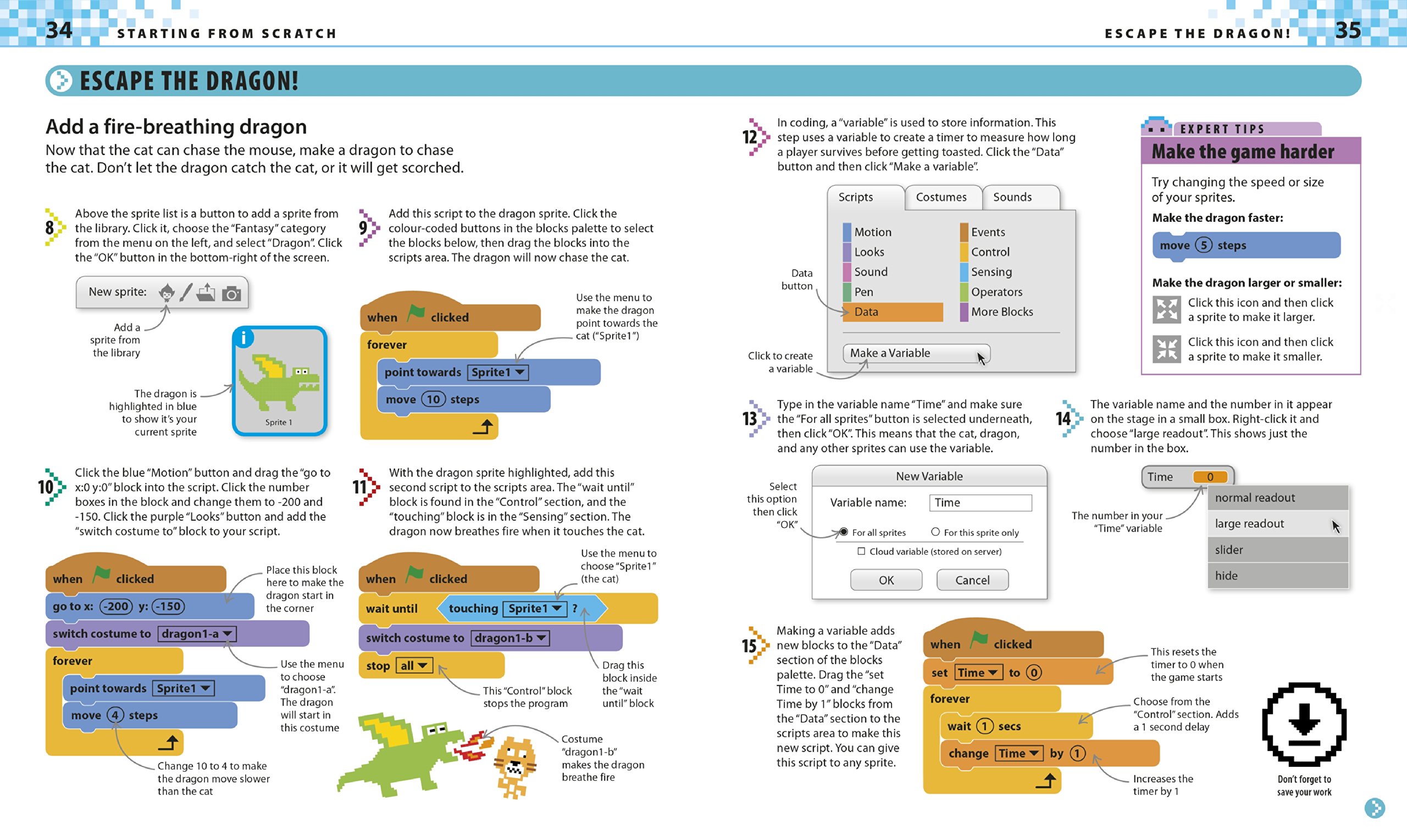 Computer Coding For Kids: A Unique Step-by-Step Visual Guide, From ...