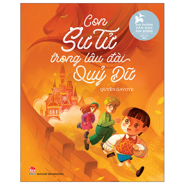 Sách Con Sư Tử Trong Lâu Đài Quỷ Dữ - Bìa Cứng - Quyên Gavoye