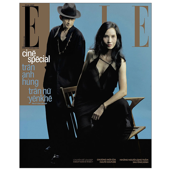 Tạp Chí Phái Đẹp Elle 2026 - Ciné Spécial - Bìa Trần Anh Hùng Và Trần Nữ Yên Khê