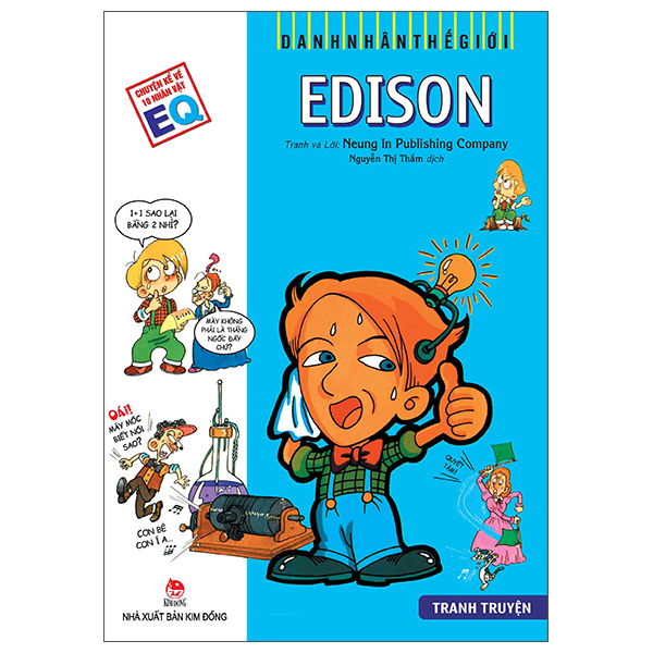 Sách Danh Nhân Thế Giới - Edison (Tái Bản 2026) - Neung In Publishing Company