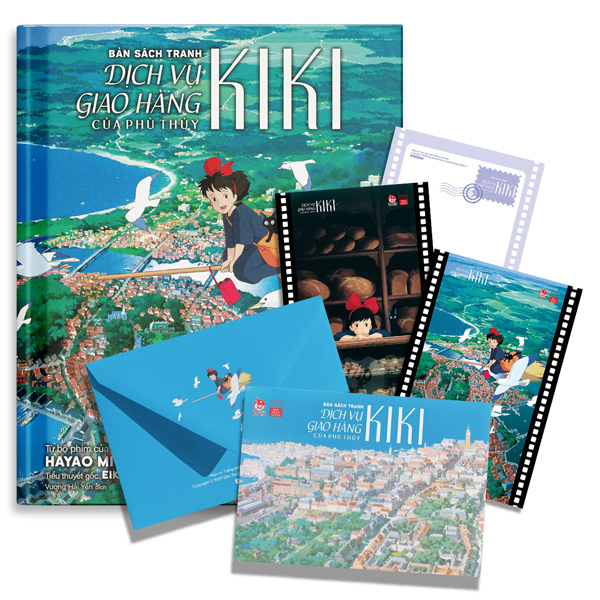 Dịch Vụ Giao Hàng Của Phù Thủy Kiki - Bản Sách Tranh - Tặng Kèm Set 2 Postcard + Phong Thư