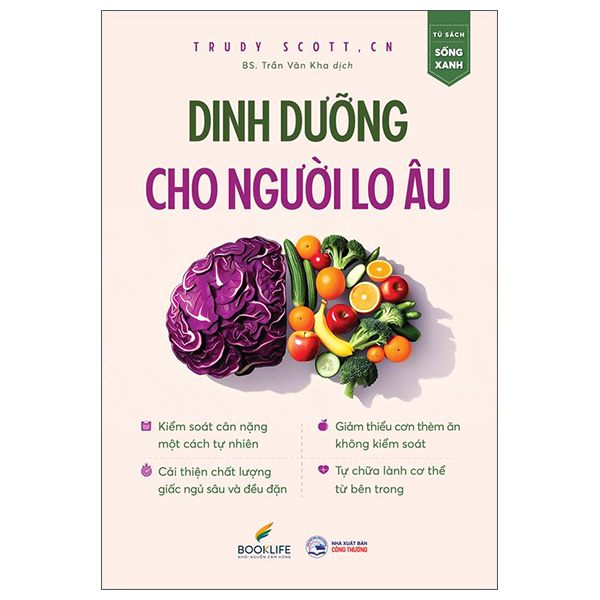 Sách Dinh Dưỡng Cho Người Lo Âu - Gus Scott
