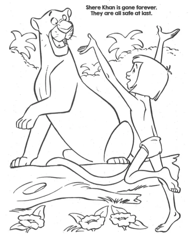 Disney Classics - The Jungle Book: Colouring Book - FAHASA.COM