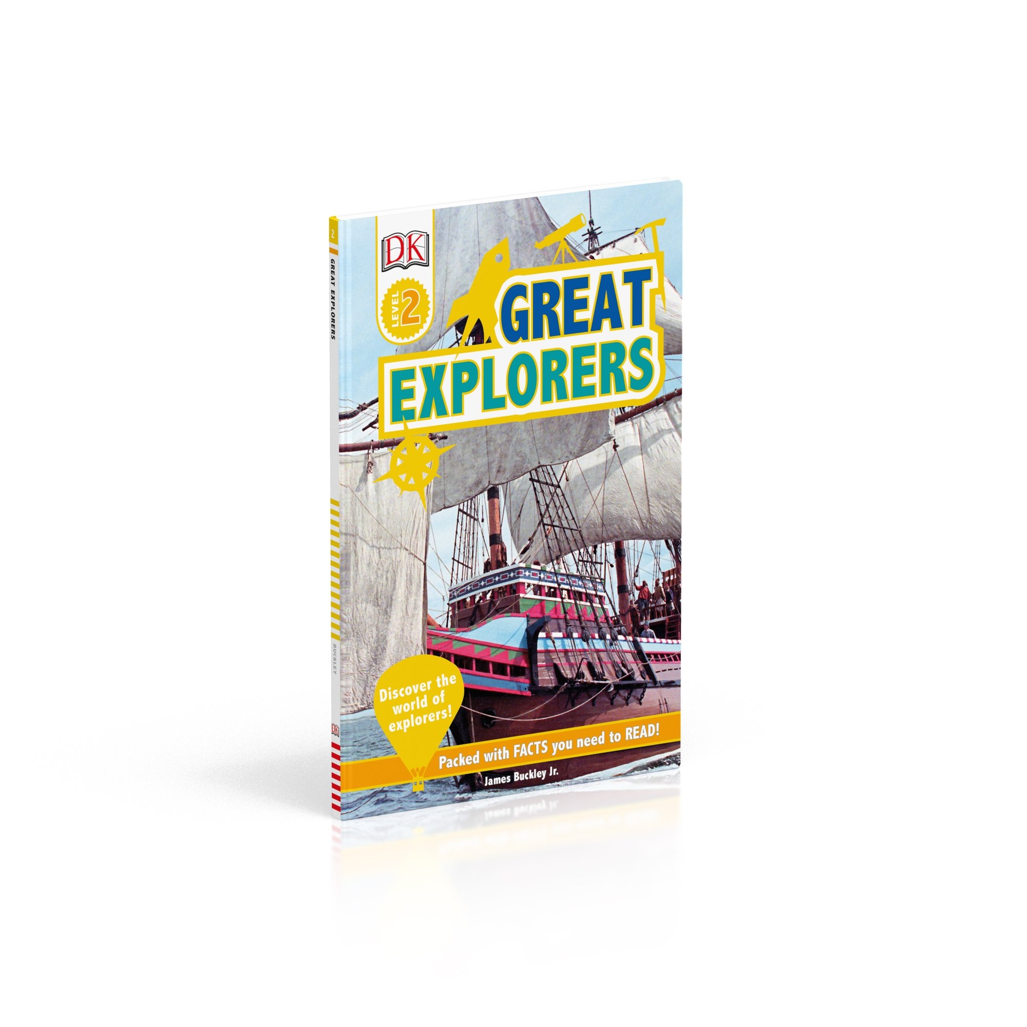 DK Reader Level 2: Great Explorers: Discover The World Of Explorers ...