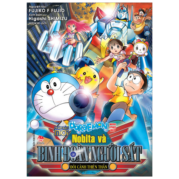 Truyện Tranh Doraemon - Movie Story Màu - Phiên Bản Mới - Nobita Và Binh Đoà - Kim Huggens