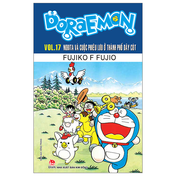 Truyện Tranh Doraemon - Truyện Dài - Tập 17 - Nobita Và Cuộc Phiêu Lưu Ở - FujikoFFujio