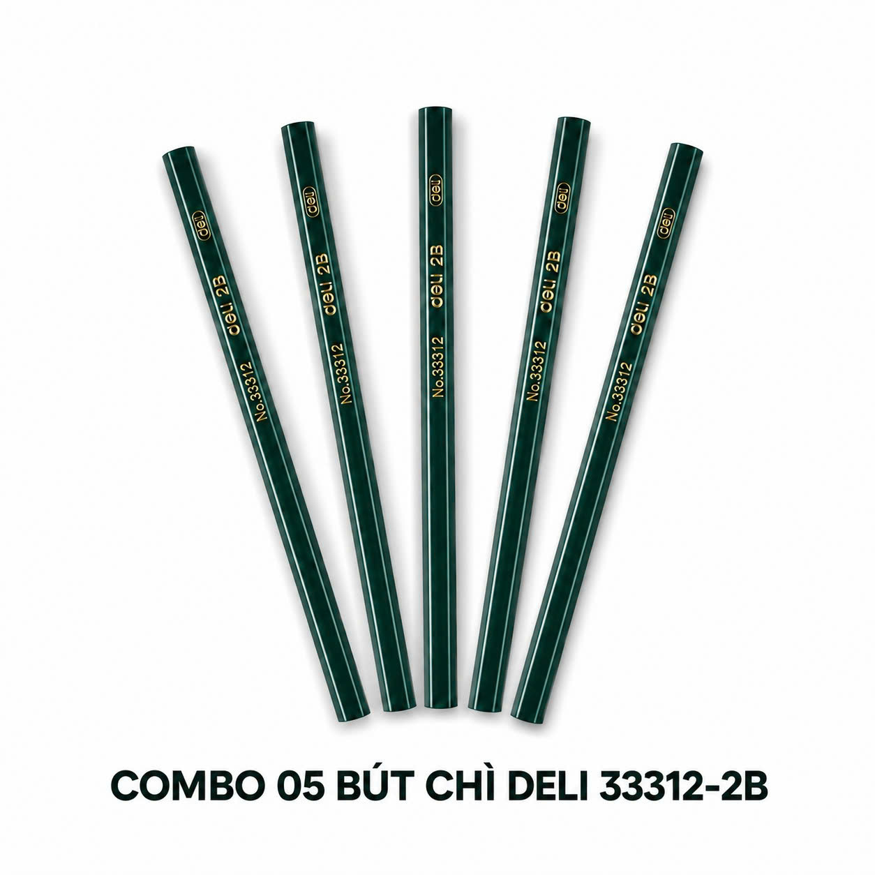 Quà Tặng 05 Bút Chì Deli 33312-2B