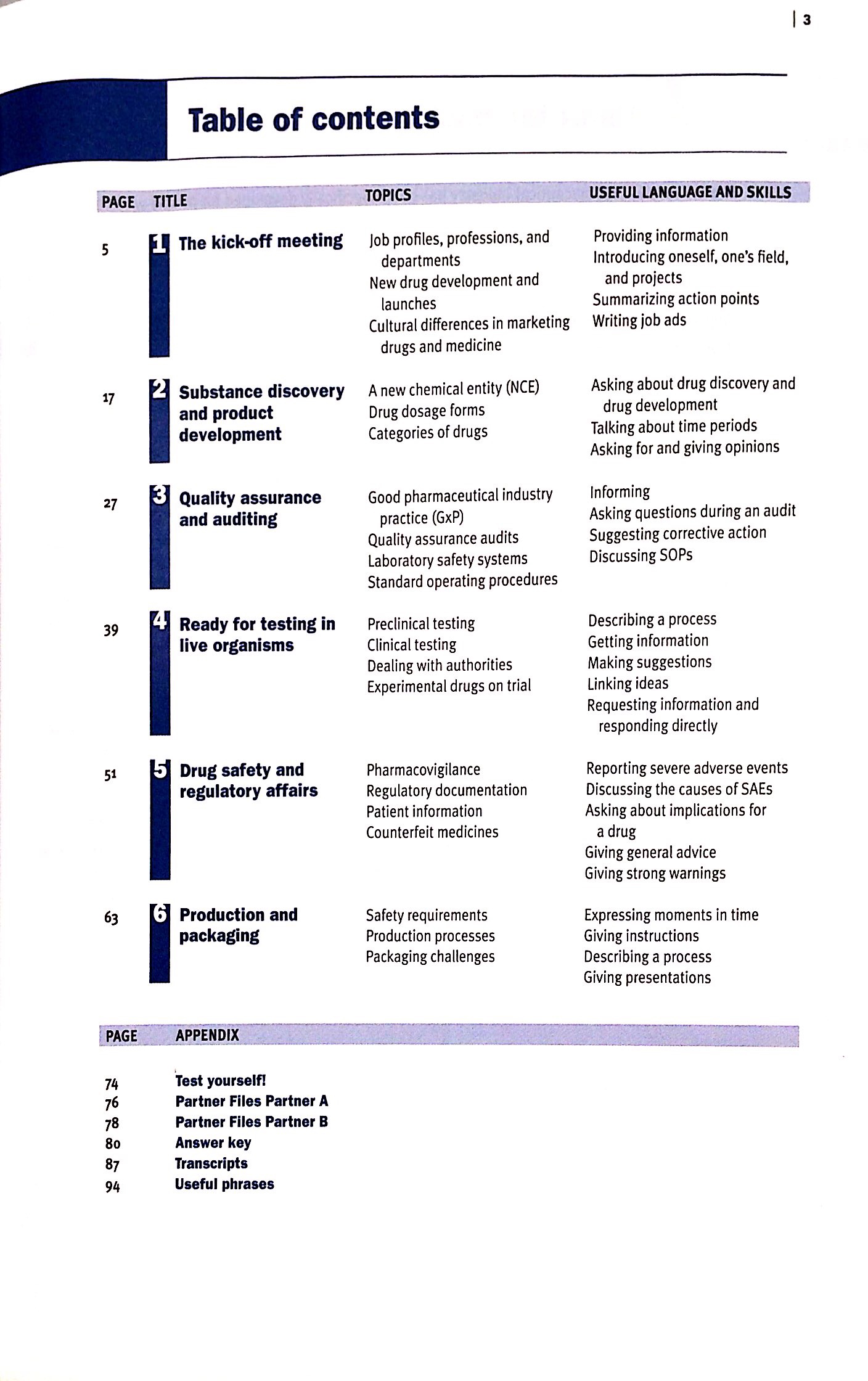 Express Industries English for the Pharmaceutical Industry