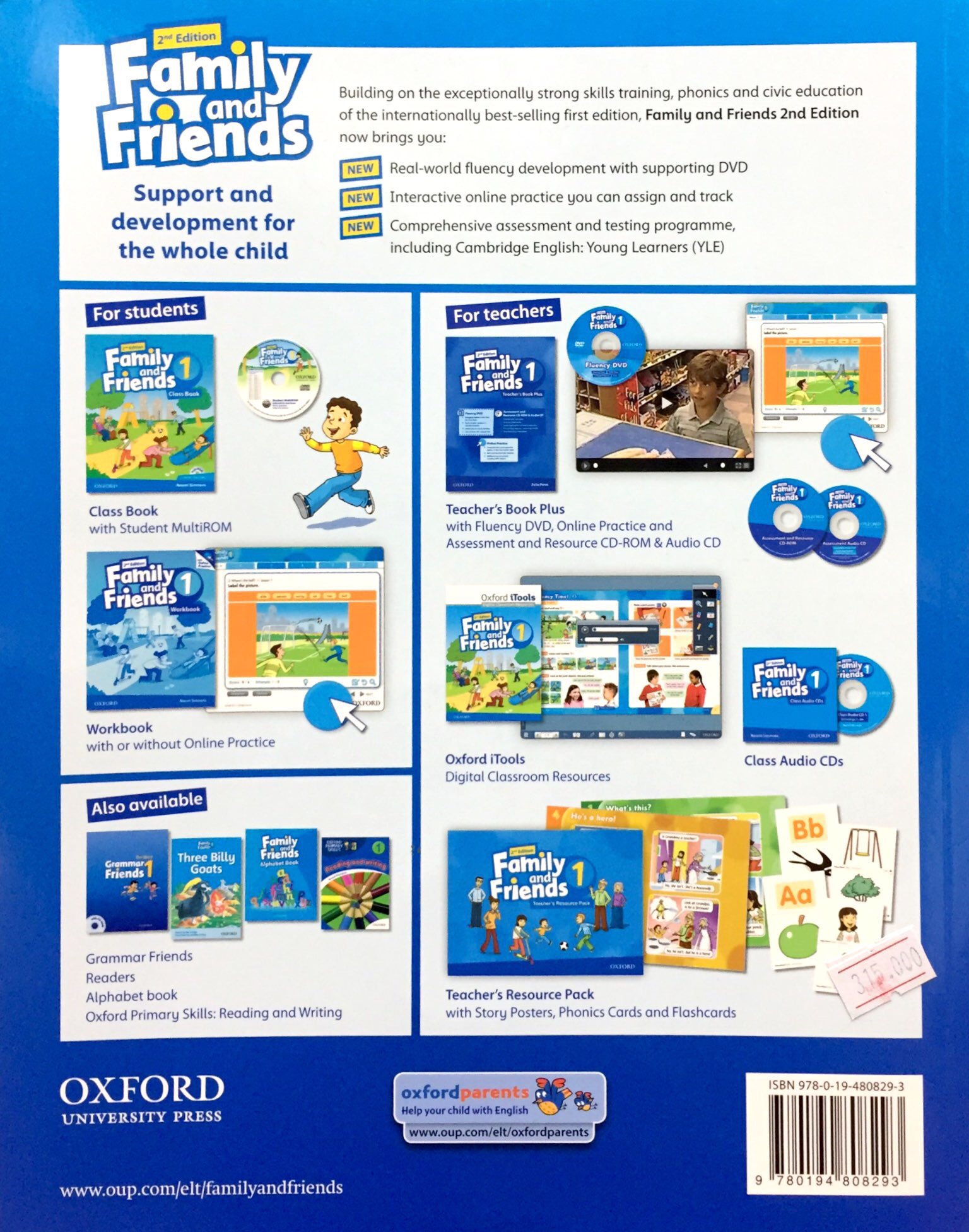 Family and Friends: Level 1: Class Book and multiROM Pack - FAHASA.COM