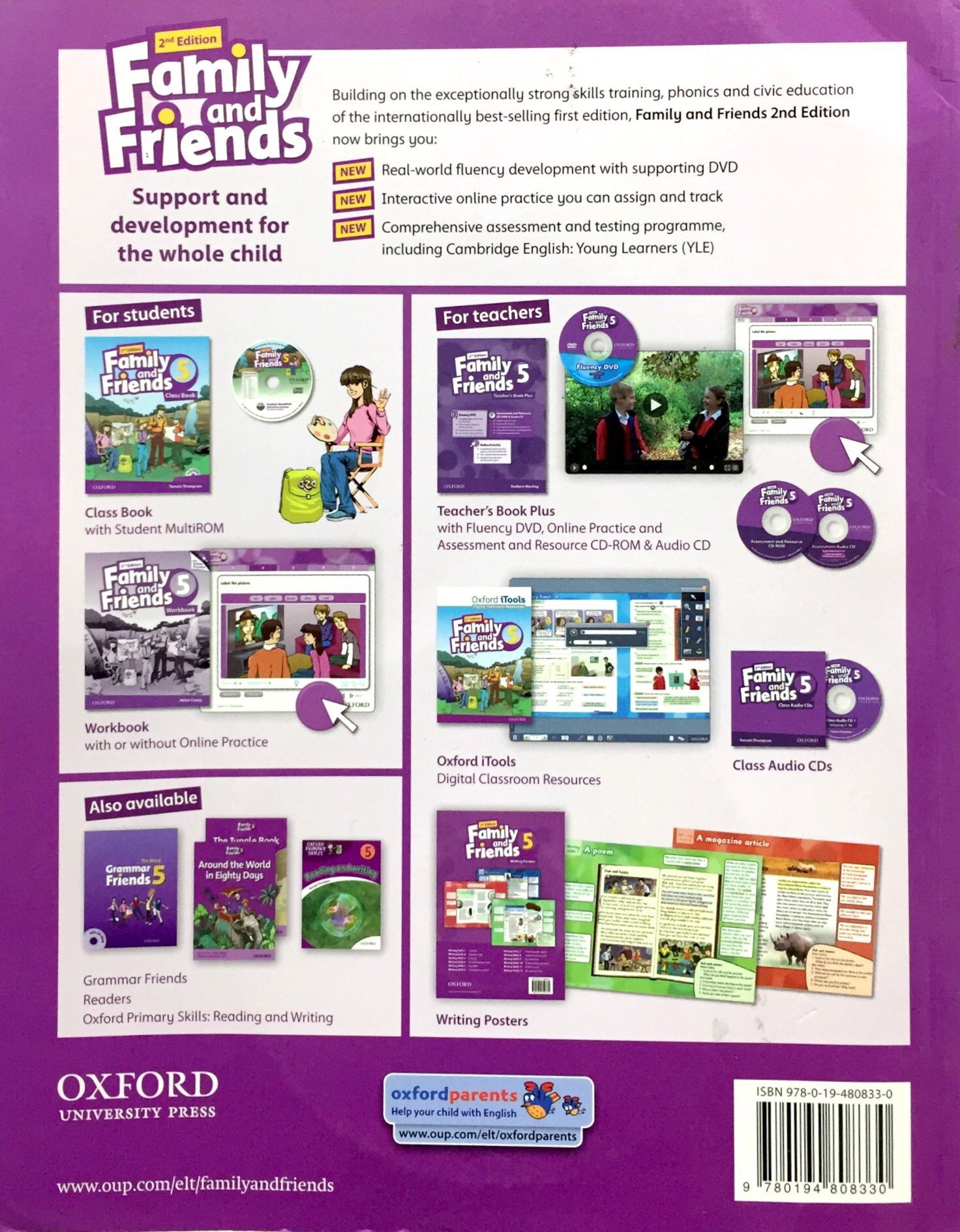 Family and Friends: Level 5: Class Book Pack - FAHASA.COM
