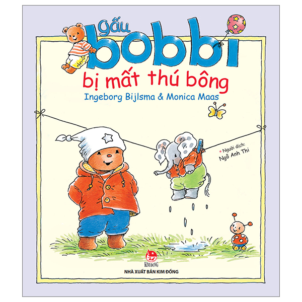 Sách Gấu Bobbi Bị Mất Thú Bông - Monica Maas