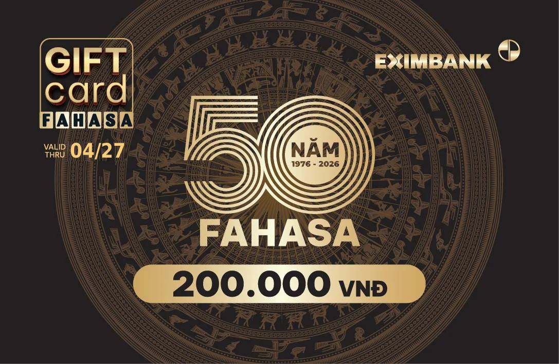 Phiếu Quà Tặng - Gift Card Mệnh Giá 200K - Trống Đồng