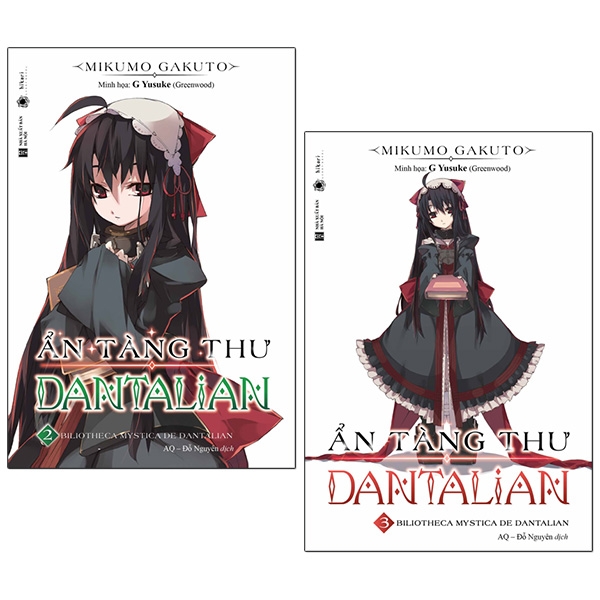 [Phiên chợ sách cũ] Combo Ẩn Tàng Thư Dantalian - Tập 2 + 3 (Bộ 2 Tập)