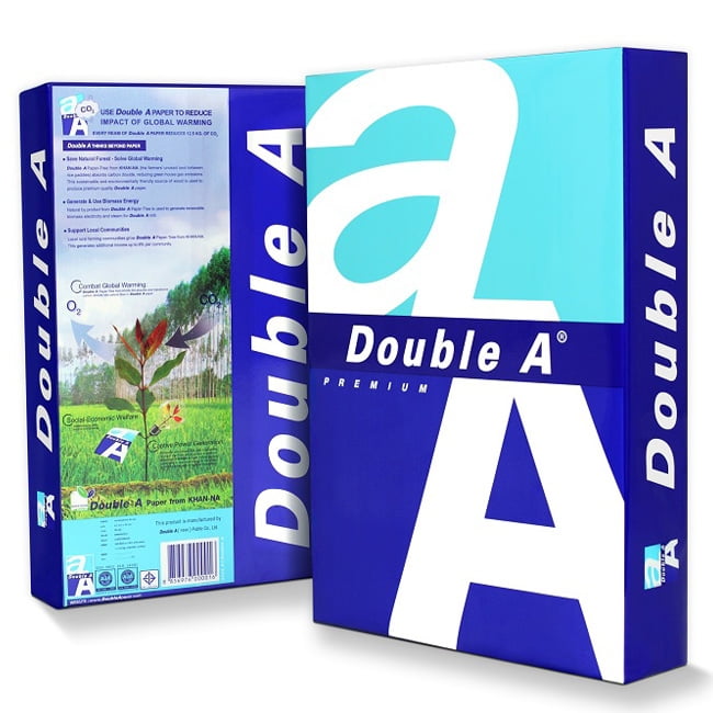 [Phiên chợ sách cũ] Giấy photo Double A A4/80 gsm