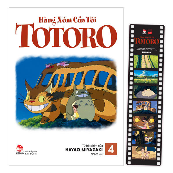 Truyện Tranh Hàng Xóm Của Tôi Totoro - Truyện Tranh Màu - Tập 4 - Tặng K� - Hayao Miyazaki