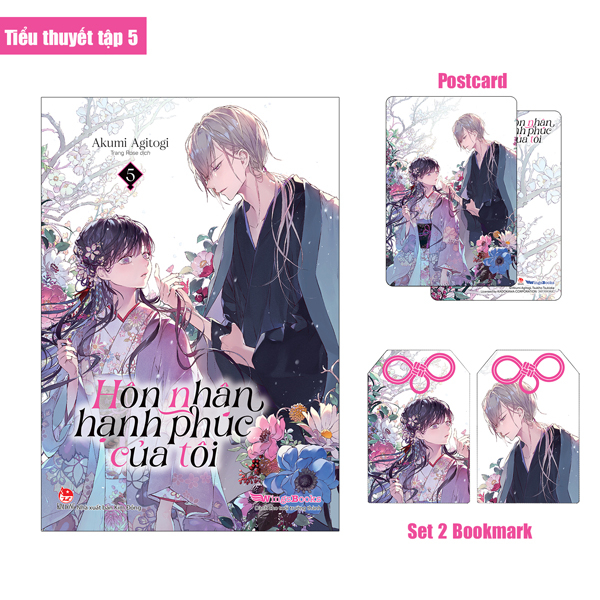 [Light Novel] Hôn Nhân Hạnh Phúc Của Tôi - Tập 5 - Tặng Kèm Postcard + Set 2 Bookmark