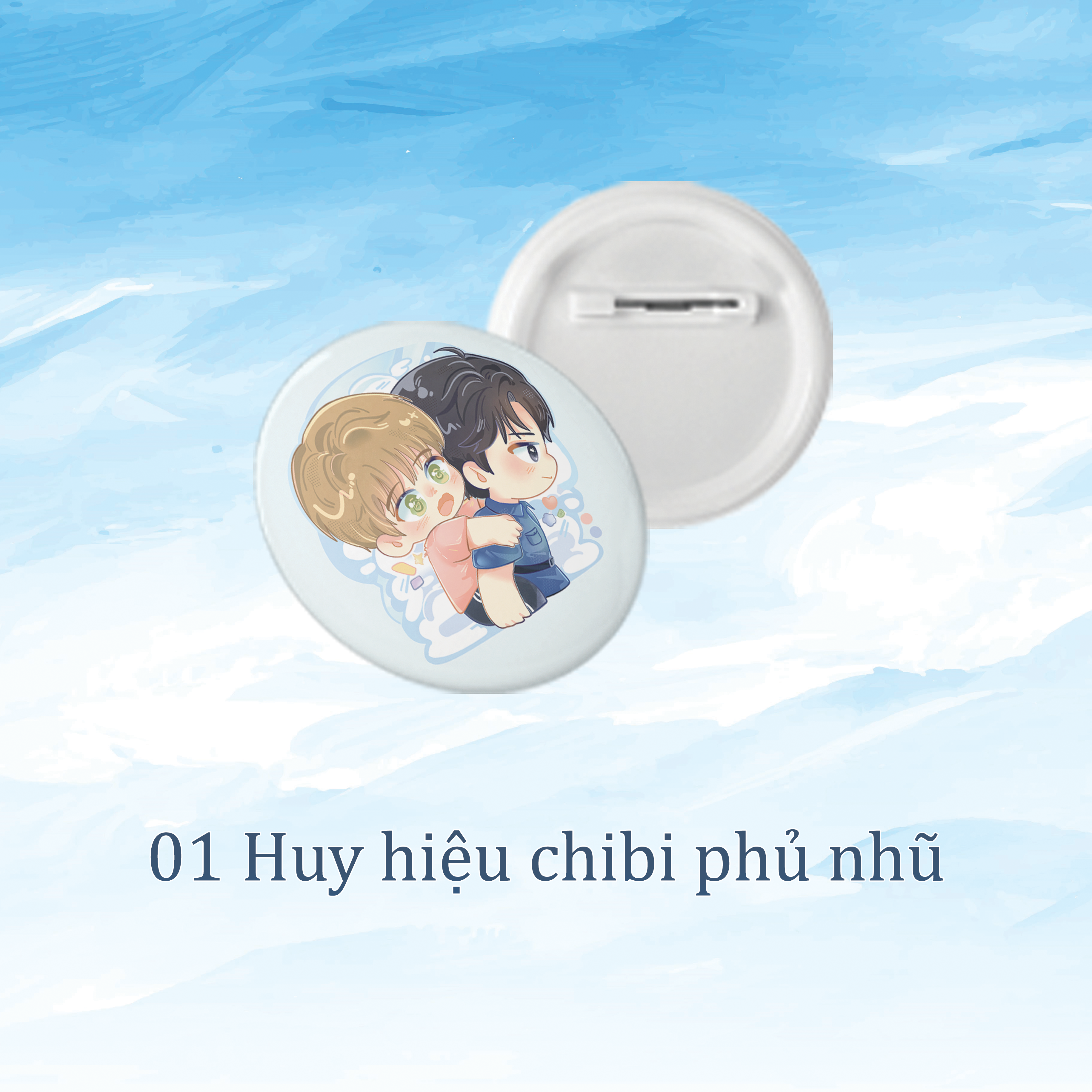 Quà Tặng Huy Hiệu Phủ Nhũ - Tháng 7 - Bản Đặc Biệt
