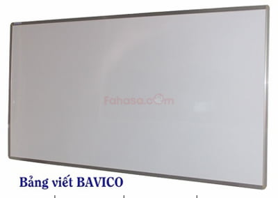 Bảng Viết Bút Lông Cao Cấp 0.8 m x 1.2 m - Bavico - Màu Trắng