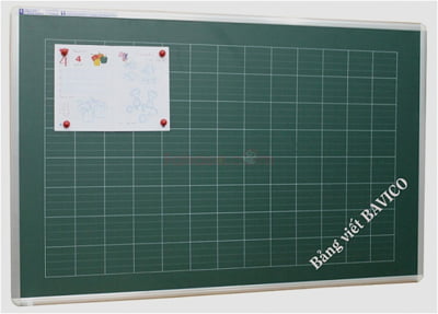Bảng Từ Viết Phấn Hq Kẻ Ô Ly 1,2X0,6M