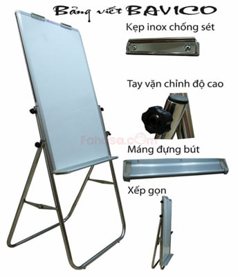 Bảng Flipchart Hàn Quốc (0.6m x 1m)