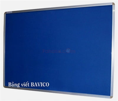 Bảng Ghim Bằng Vải Bố Nhôm Bo (0.6m x 1.2m)