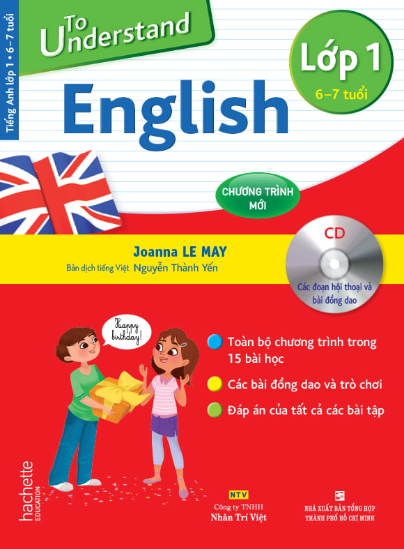 [Phiên chợ sách cũ] To Understand English - Lớp 1 (6-7 Tuổi) (Kèm CD)