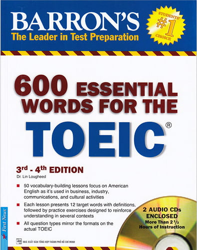 600 Essential Words For The Toeic 3Rd - 4Th -Lớn