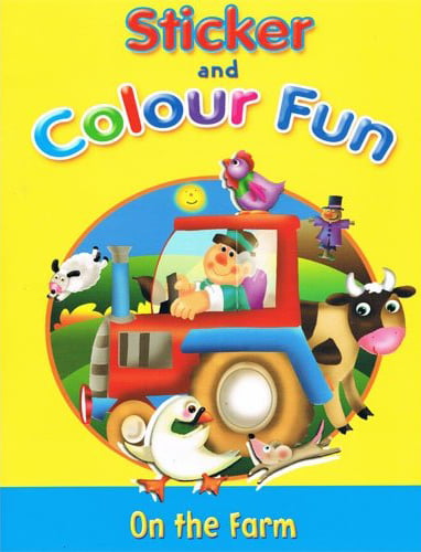 Sticker & Colour Fun - On The Farm