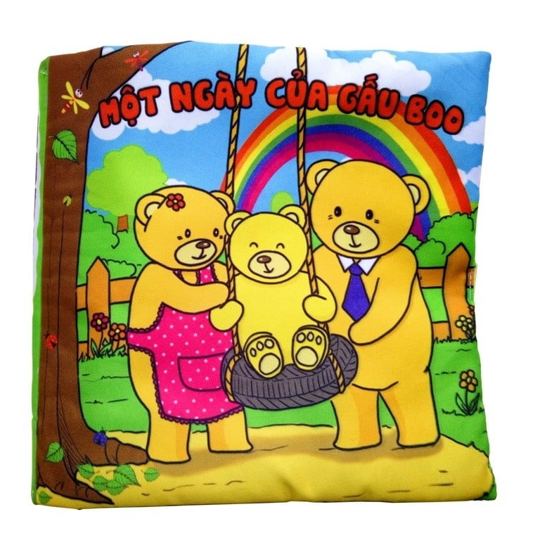 Sách Vải Một ngày Của Gấu Boo - PiPo Việt Nam