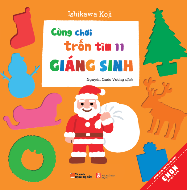 Ehon Nhật Bản - Cùng Chơi Trốn Tìm 11 - Giáng Sinh (Từ 0 - 6 Tuổi)