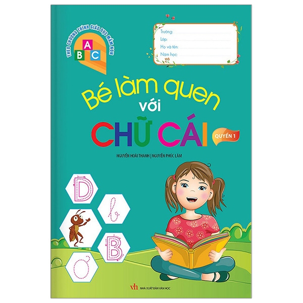 Bé Làm Quen Với Chữ Cái - Quyển 1