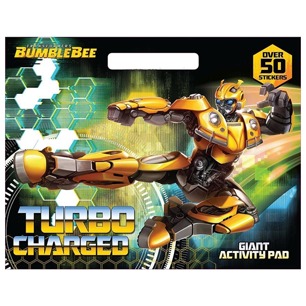 [Phiên chợ sách cũ] Transformers Bumblebee Turbo Charged Giant Activity Pad