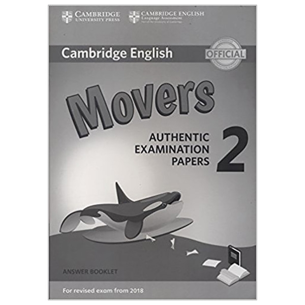 [Phiên chợ sách cũ] Cambridge English Young Learners 2 for Revised Exam from 2018 Movers Answer Booklet: Authentic Examination Papers