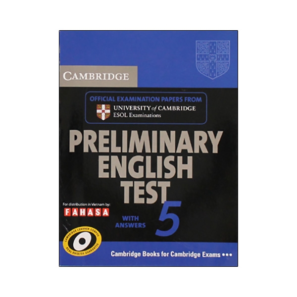[Phiên chợ sách cũ] Cambridge Preliminary English Test 5 Student's Book With Answers FAHASA Reprint Edition