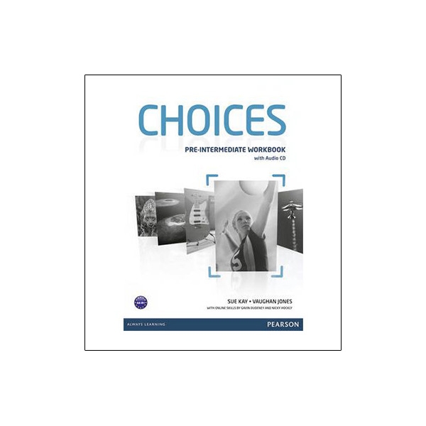 Choices Pre-intermediate Workbook & Audio CD Pack - FAHASA.COM