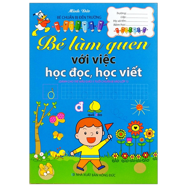 Bé Làm Quen Việc Học Đọc, Học Viết