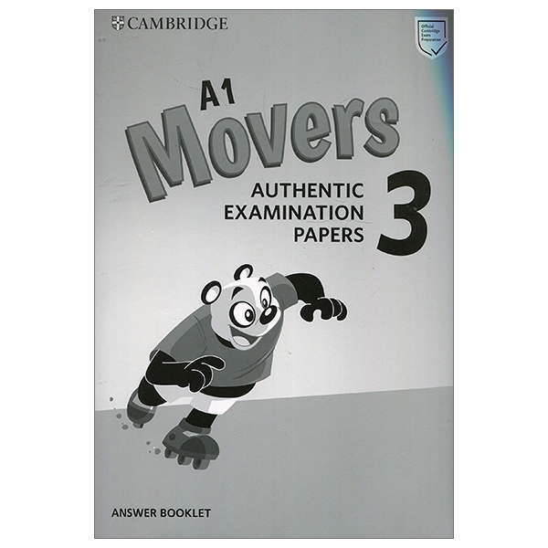 [Phiên chợ sách cũ] A1 Movers 3 Answer Booklet: Authentic Examination Papers