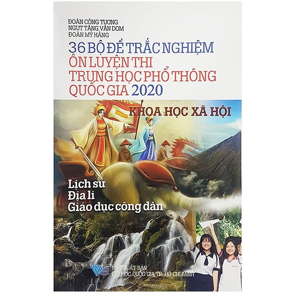 [Phiên chợ sách cũ] 36 Bộ Đề Trắc Nghiệm Ôn Luyện Thi Trung Học Phổ Thông Quốc Gia 2020 - Khoa Học Xã Hội